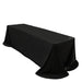 90" x 156" Scuba Polyester Rectangular Tablecloth with Round Corners