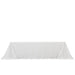 90" x 156" Scuba Polyester Rectangular Tablecloth with Round Corners TAB_SCUBA_90156RR_WHT
