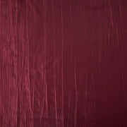 90" x 90" Metallic Crinkled Taffeta Table Overlay
