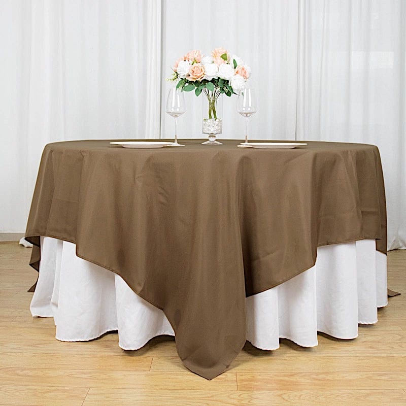 90" x 90" Polyester Square Tablecloth