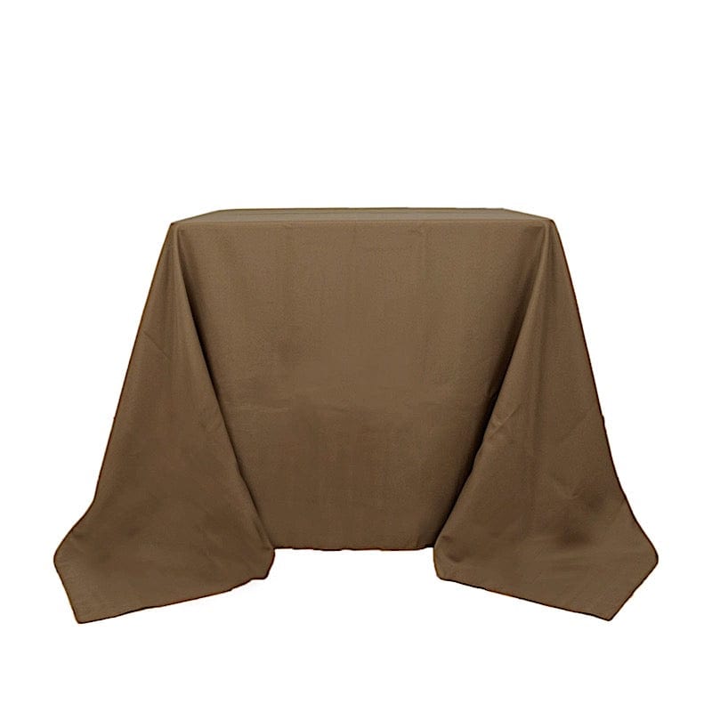 90" x 90" Polyester Square Tablecloth
