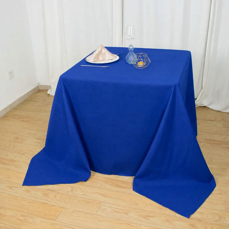 90" x 90" Premium Polyester Square Tablecloth