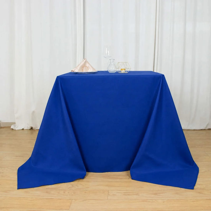 90" x 90" Premium Polyester Square Tablecloth