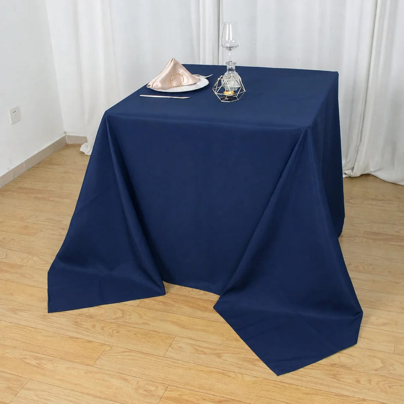 90" x 90" Premium Polyester Square Tablecloth