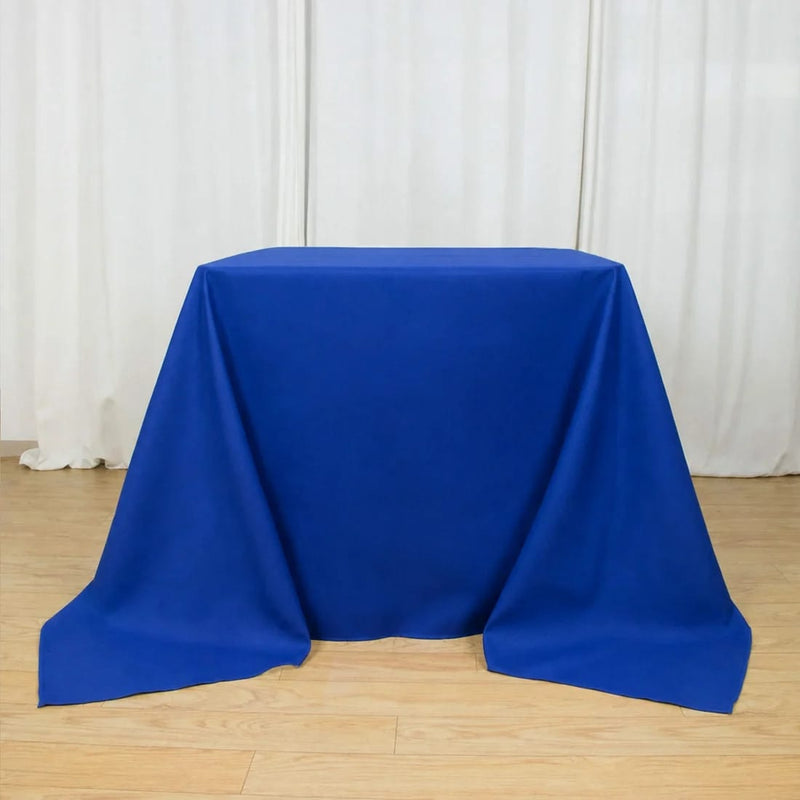 90" x 90" Premium Polyester Square Tablecloth