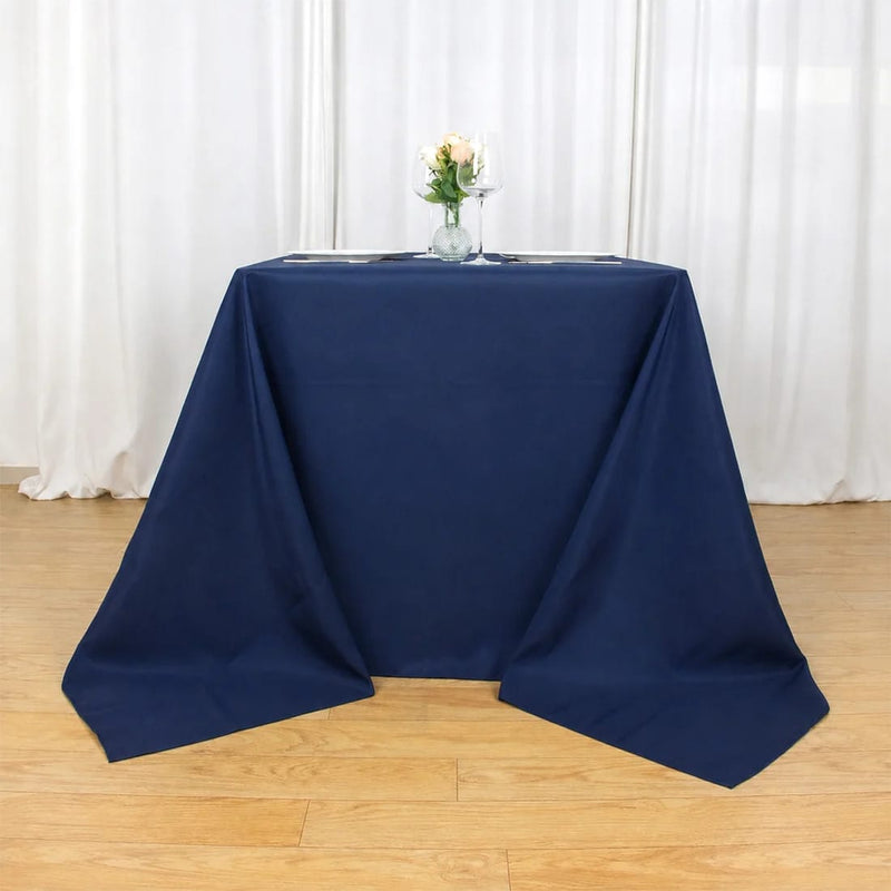 90" x 90" Premium Polyester Square Tablecloth