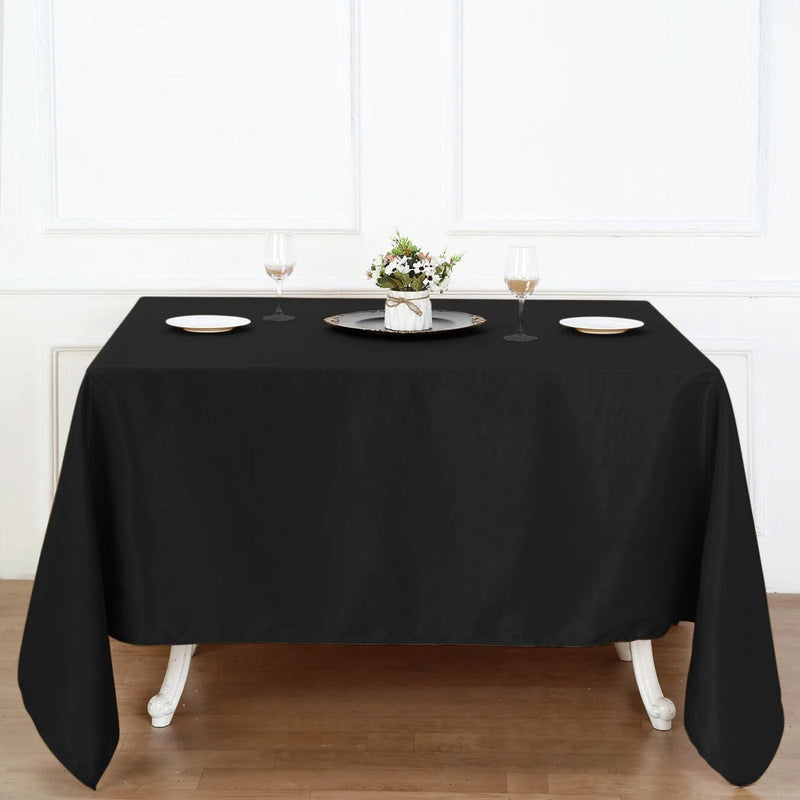 90" x 90" Premium Polyester Square Tablecloth