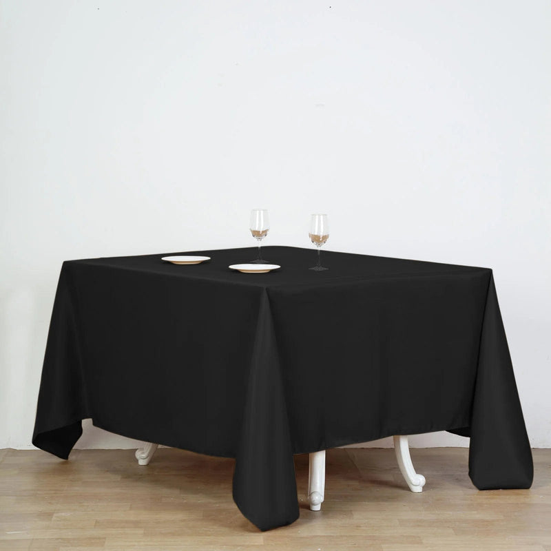 90" x 90" Premium Polyester Square Tablecloth