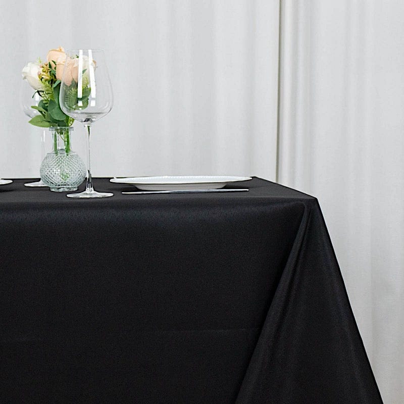 90" x 90" Premium Polyester Square Tablecloth