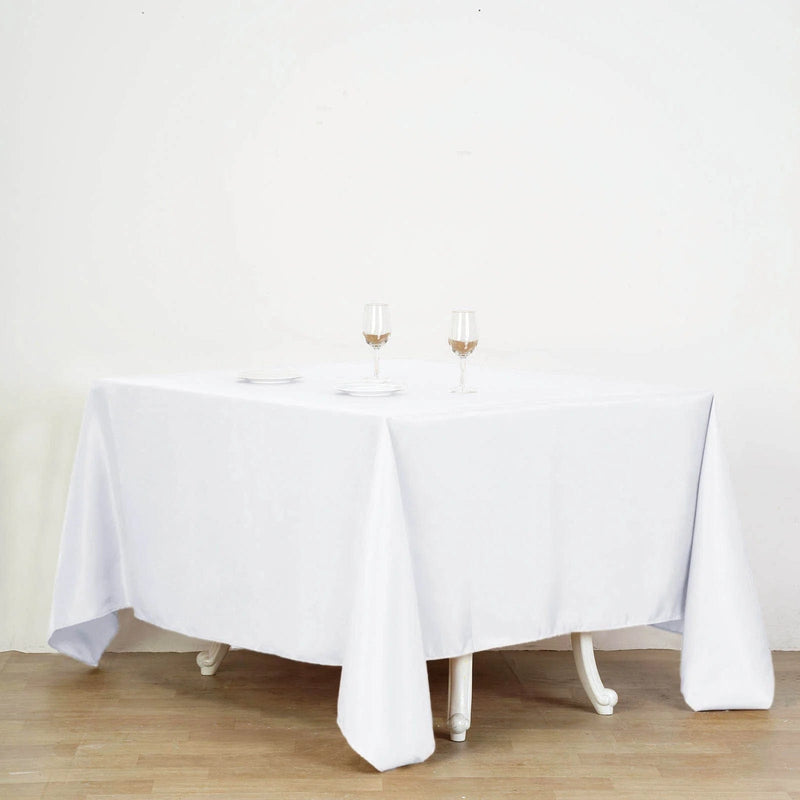 90" x 90" Premium Polyester Square Tablecloth