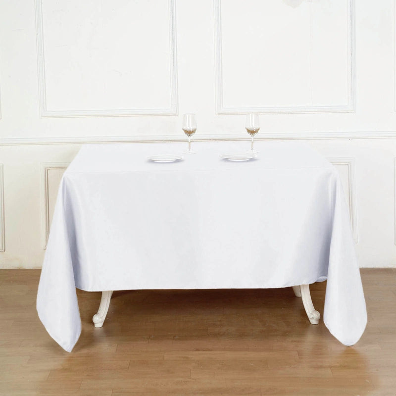 90" x 90" Premium Polyester Square Tablecloth