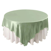 90" x 90" Satin Table Overlay