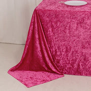90"x132" Premium Velvet Rectangular Tablecloth