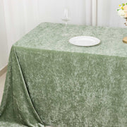 90"x132" Premium Velvet Rectangular Tablecloth
