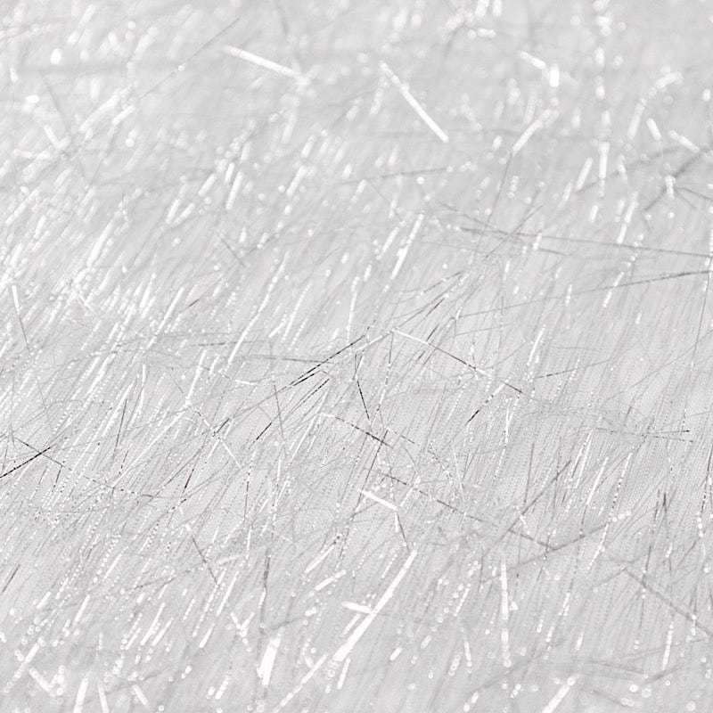 90"x156" Polyester Rectangular Tablecloth with Metallic Tinsel