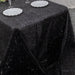 90"x156" Polyester Rectangular Tablecloth with Metallic Tinsel