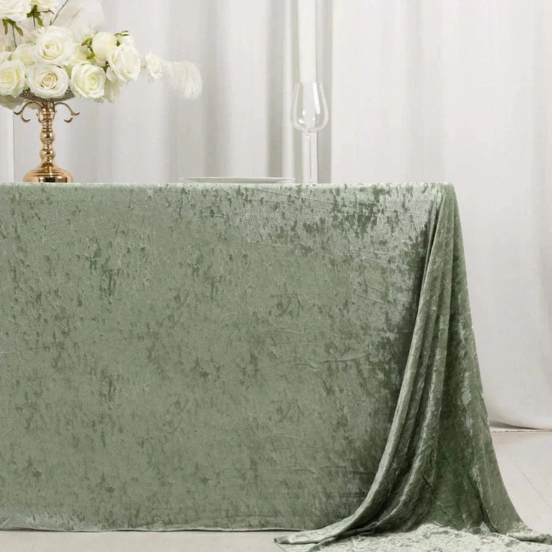 90"x156" Premium Velvet Rectangular Tablecloth