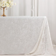 90"x156" Premium Velvet Rectangular Tablecloth