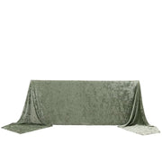 90"x156" Premium Velvet Rectangular Tablecloth TAB_VEL_90156_GOLD