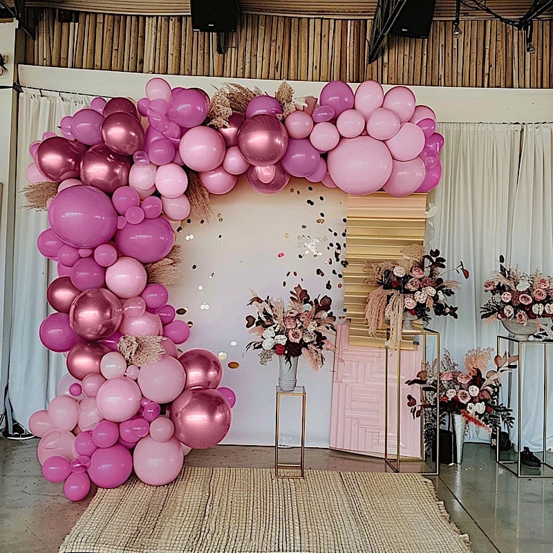 94 Biodegradable Latex Balloon Garland Kit - Rose Gold Pink BLOON_BIO_KIT04_PKRG