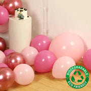 94 Biodegradable Latex Balloon Garland Kit - Rose Gold Pink BLOON_BIO_KIT04_PKRG