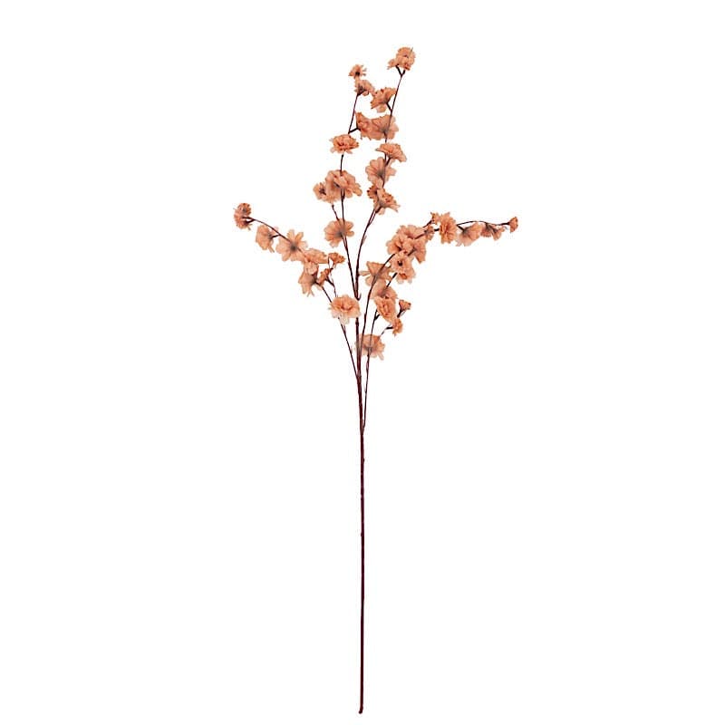 2 pcs 42" Long Stem Silk Artificial Carnation Flowers Sprays