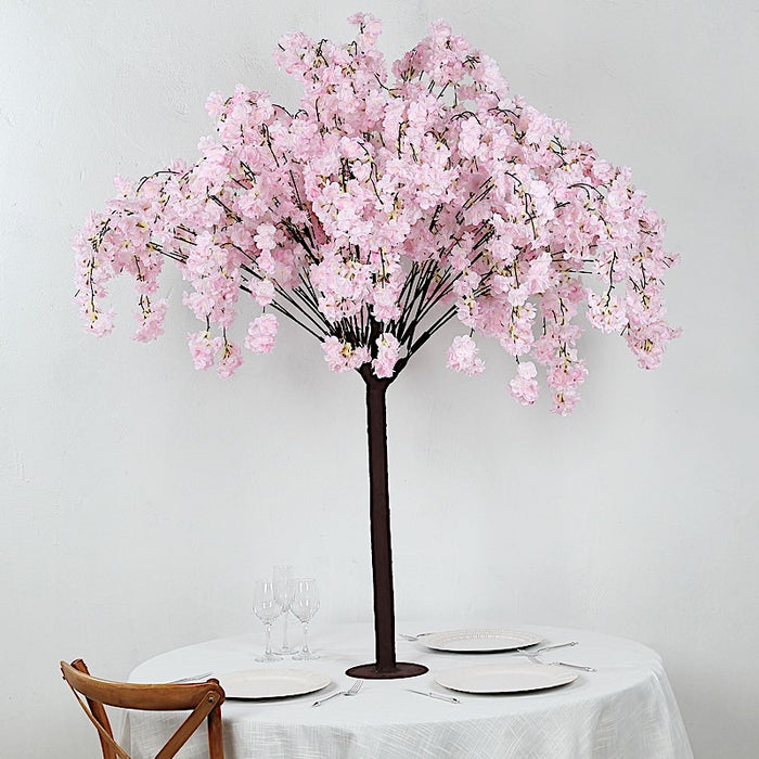 5 ft Artificial Cherry Blossom Tree With Detachable Metal Base