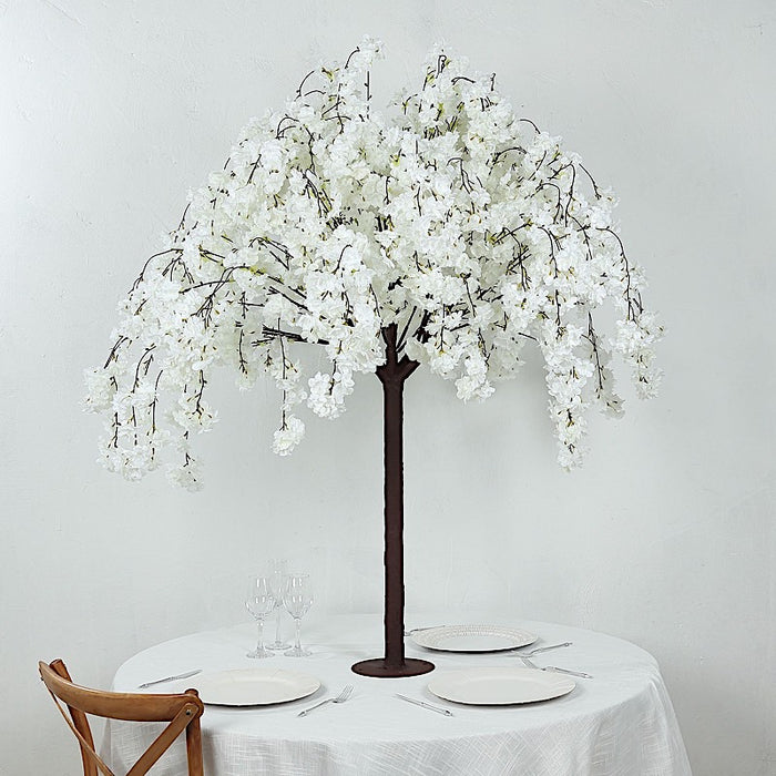 5 ft Artificial Cherry Blossom Tree With Detachable Metal Base