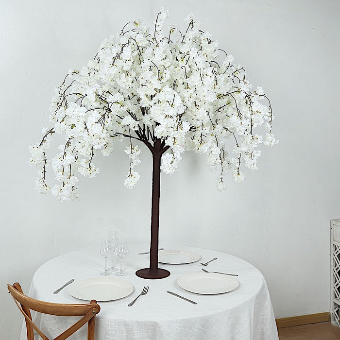 5 ft Artificial Cherry Blossom Tree With Detachable Metal Base