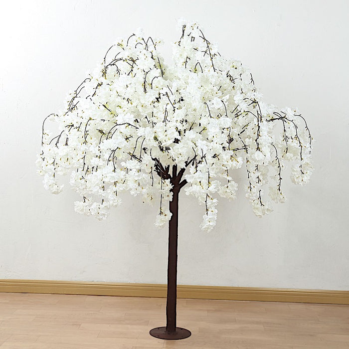 5 ft Artificial Cherry Blossom Tree With Detachable Metal Base