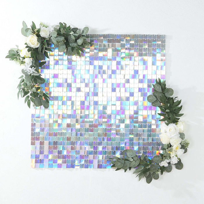 24 Square Sequin Shimmer Wall Photo Backdrop Panels