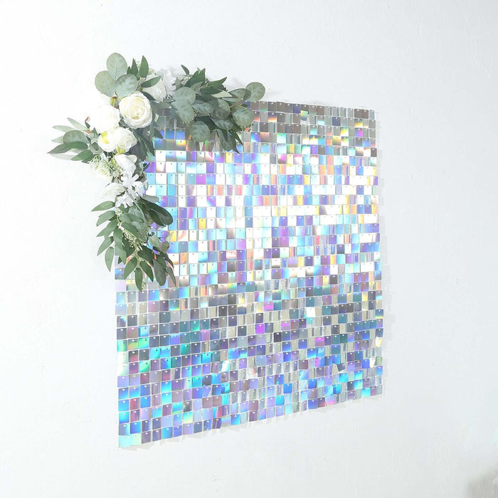 24 Square Sequin Shimmer Wall Photo Backdrop Panels