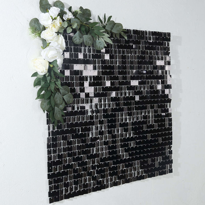 24 Square Sequin Shimmer Wall Photo Backdrop Panels