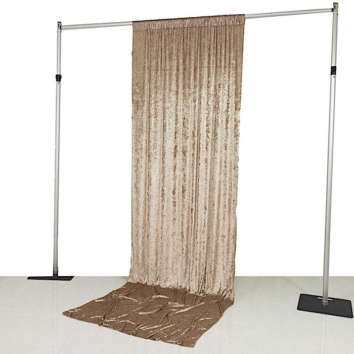 5 ft x 12 ft Premium Smooth Velvet Backdrop Curtain