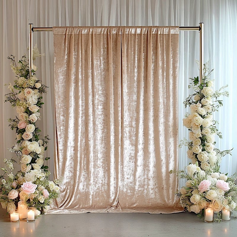 5 ft x 12 ft Premium Smooth Velvet Backdrop Curtain