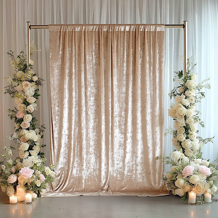 5 ft x 12 ft Premium Smooth Velvet Backdrop Curtain