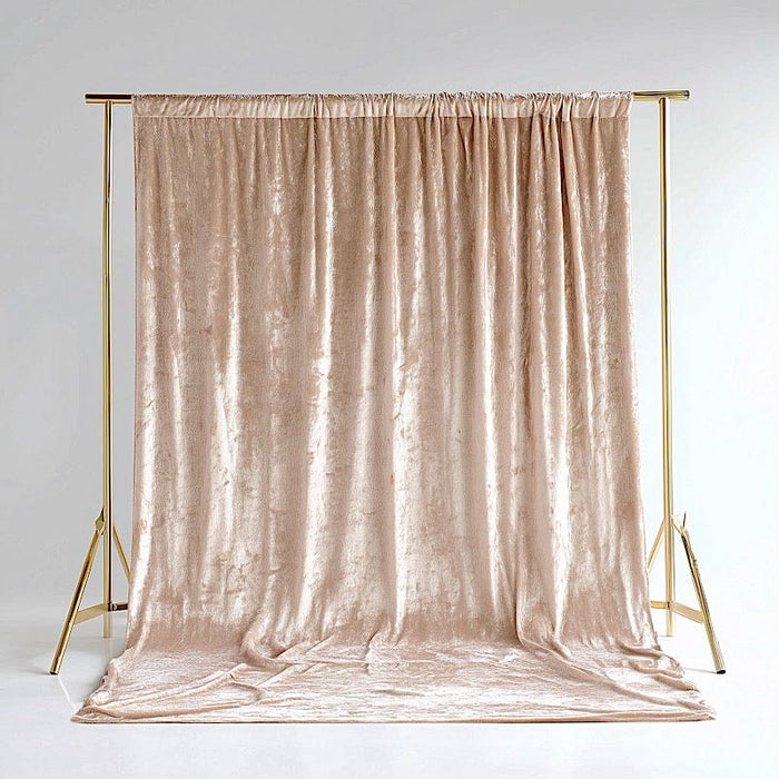5 ft x 12 ft Premium Smooth Velvet Backdrop Curtain