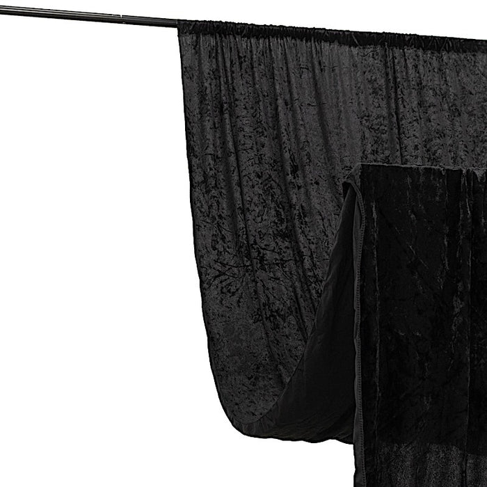 5 ft x 12 ft Premium Smooth Velvet Backdrop Curtain