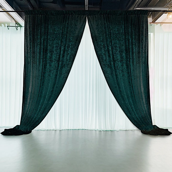 5 ft x 12 ft Premium Smooth Velvet Backdrop Curtain