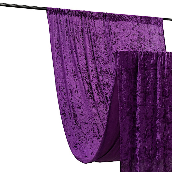 5 ft x 12 ft Premium Smooth Velvet Backdrop Curtain