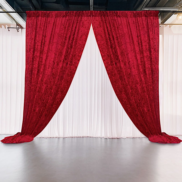 5 ft x 12 ft Premium Smooth Velvet Backdrop Curtain