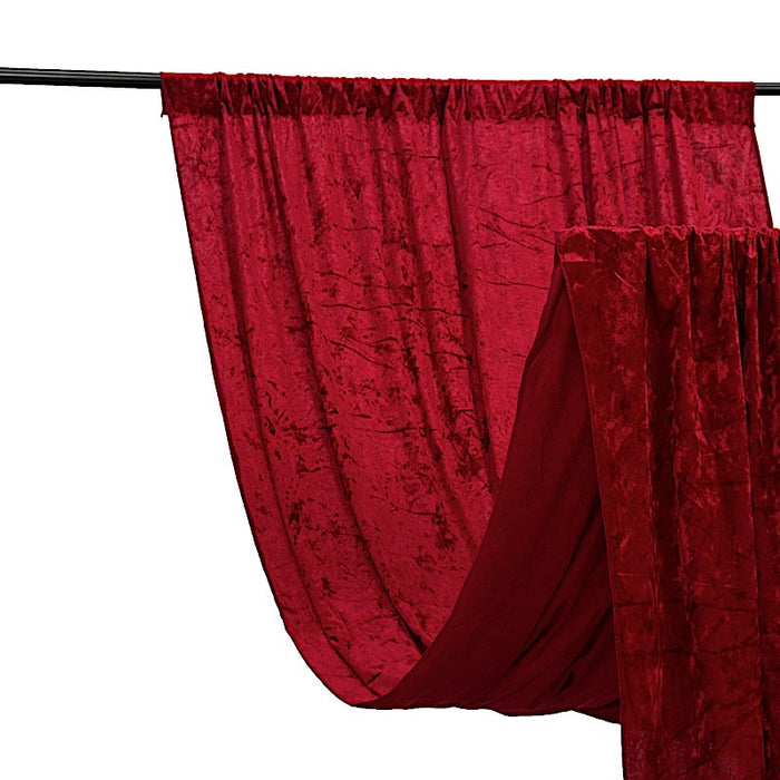 5 ft x 12 ft Premium Smooth Velvet Backdrop Curtain