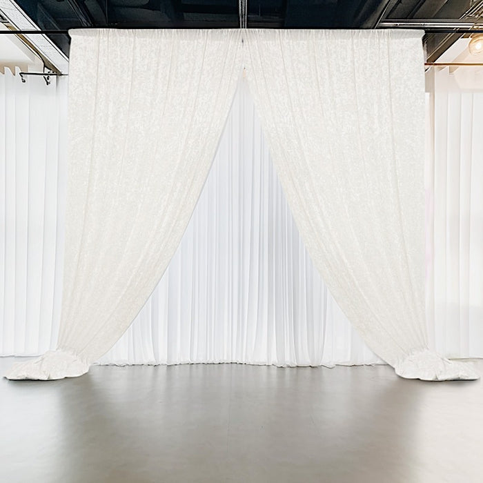 5 ft x 12 ft Premium Smooth Velvet Backdrop Curtain