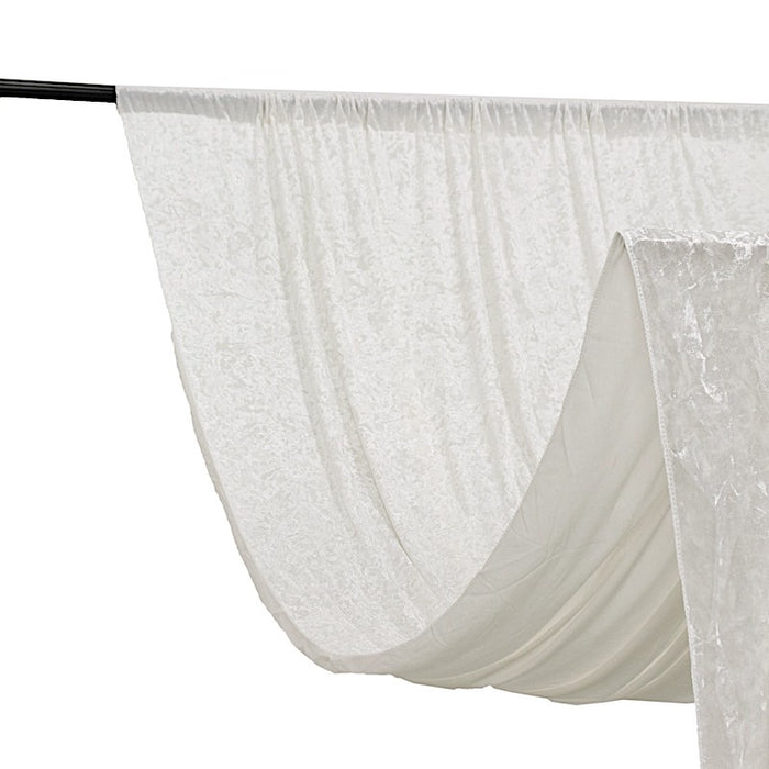 5 ft x 12 ft Premium Smooth Velvet Backdrop Curtain