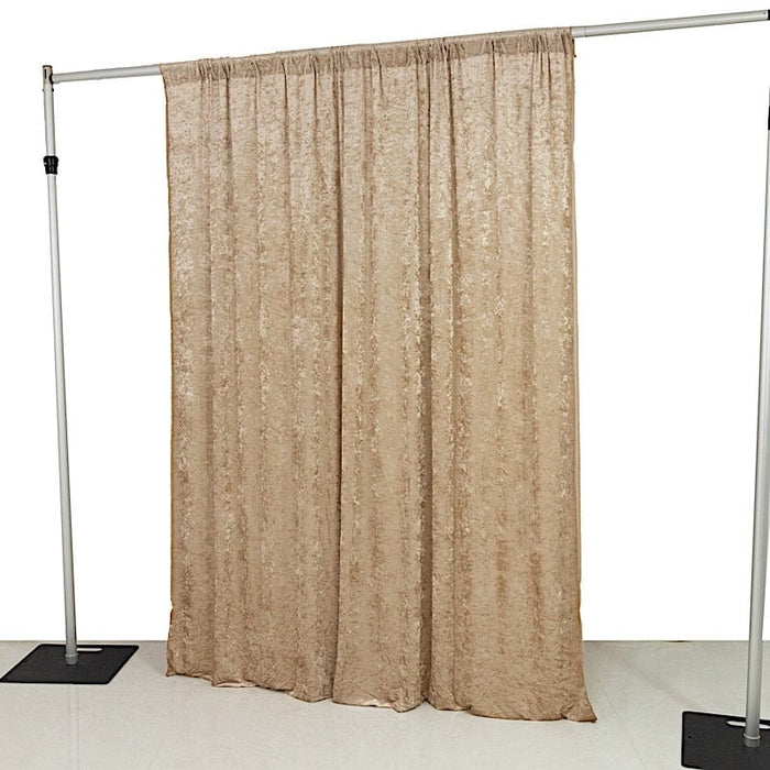 8 ft x 8 ft Premium Velvet Backdrop Curtain