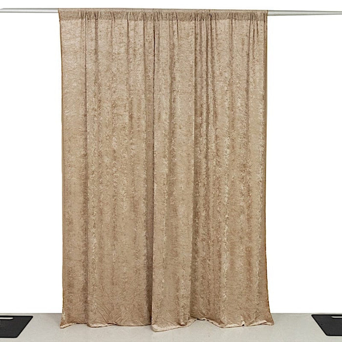 8 ft x 8 ft Premium Velvet Backdrop Curtain
