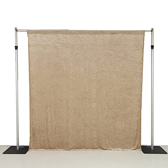 8 ft x 8 ft Premium Velvet Backdrop Curtain
