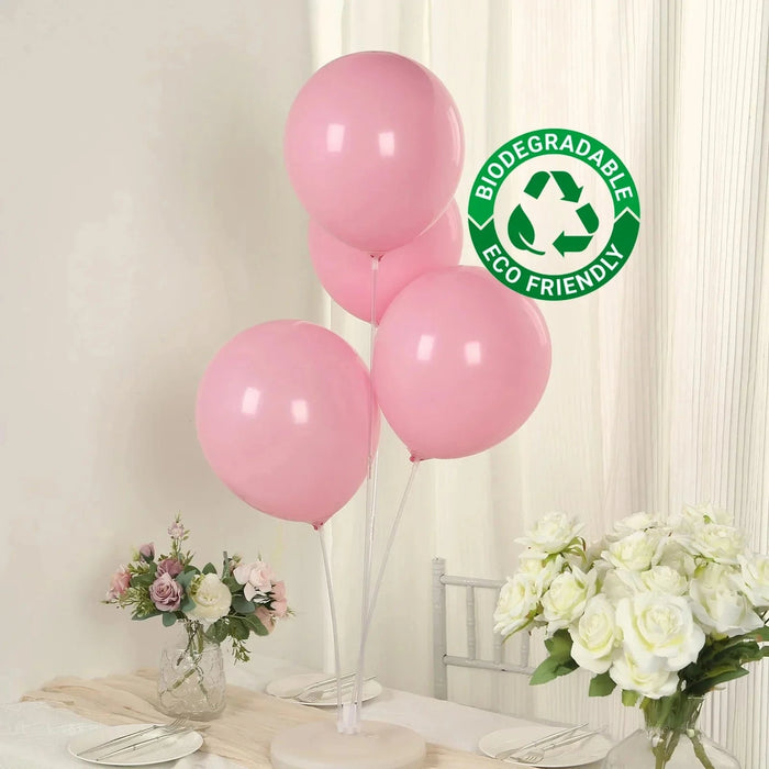 50 Matte Pastel Biodegradable Balloons