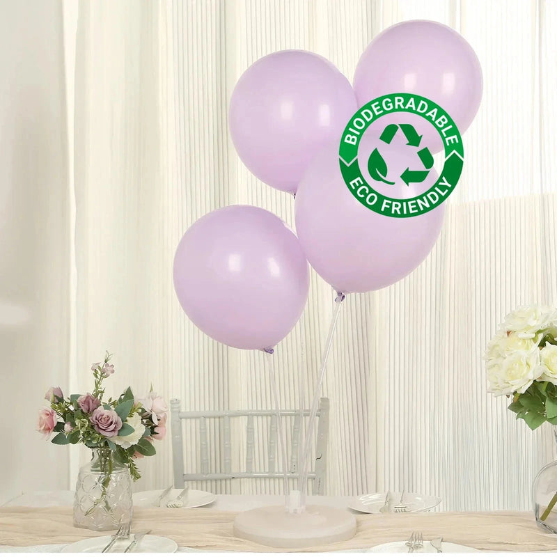 50 Matte Pastel Biodegradable Balloons