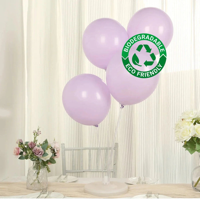 50 Matte Pastel Biodegradable Balloons